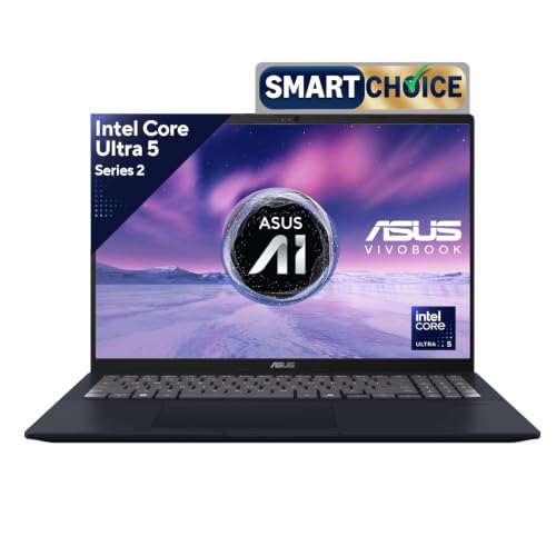 Image of ASUS Vivobook 16,Smartchoice, Intel Core Ultra 5 (Series 2),16GB RAM,512GB SSD,FHD+,16 inch,60Hz,Backlit Keyboard,Windows 11,Blue, X1607CA-MB139WS 2 Year Brand Warranty Extension