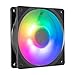 Price comparison product image Cooler Master Mobius 120P ARGB Radiator Fan - Ring Blade Design (PWM), Ultra-Durable Loop Dynamic Bearing (max. 75.2 CFM, 3.63 mmH2O, 30 dBA), Chamfered Air-Focus Frame - Addressable Gen 2 RGB