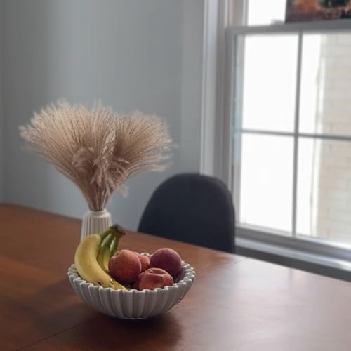Cuenco de frutas de grado alimenticio cerámico seguro y apto para microondas 7