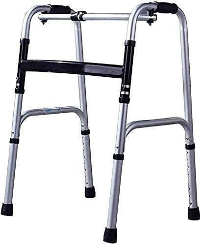 高齢者用歩行器 歩行器 車椅子 アルミ歩行器 障害者用杖 高齢者用歩行器 ワンボタン折りたたみ式ポータブル補助歩行器歩行器 Thoughtful