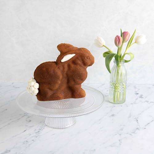 Nordic Ware Easter Bunny 3-D Formed Aluminum 2 Piece Cake Pan