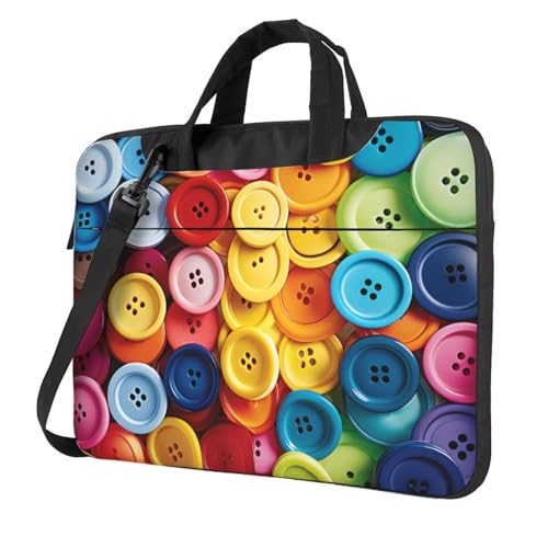 Maletín colorido para portátil unisex 14 pulgadas miniatura 1