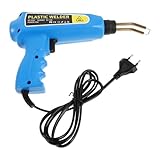 SOPOTUTU Schweißgerät Satz für Kunststoffreparaturen Stoßstangen Kunststoff Schweißset Heißluftpistole mit Schweißklammern Elektrisches Reparaturwerkzeug für Autostoßstangen