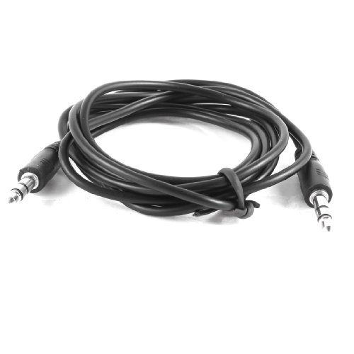 Cable de audio estéreo micrófono Jack 3.5mm macho a macho miniatura 1