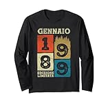 Photo Gallery gennaio 1989 vintage - maglia 36 compleanno anni uomo donna maglia a manica Photo Gallery gennaio 1989 vintage - maglia 36 compleanno anni uomo donna maglia a manica