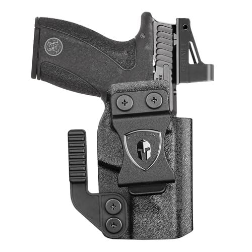 WARRIORLAND IWB Kydex Holster, Compatible with S&W Bodyguard 2.0 – Concealed Carry Holster with Optic Cut & Concealment Claw, Adjustable Cant, Audible Lock, Inside Waistband Carry, Right Hand Draw