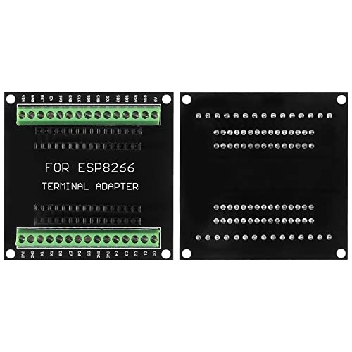 Placa de expansión ESP8266 soluciona cables sueltos duplicando GPIO NodeMCU ESP-12E en pack de 4 3
