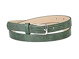 cinturon verde mujer Fácil de usar: con hebilla de metal en la parte delantera que es rápido de usar y quitar.Un accesorio para guardar para usos múltiples y la practicidad, así como la sensación exquisita lo convierten en un regalo perfecto para su mamá, amigos, amantes.