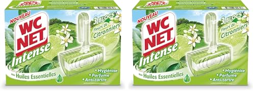 WC Net Intense Blocs Fleurs de Citronniers 3 x 34 g (Lot de 2)