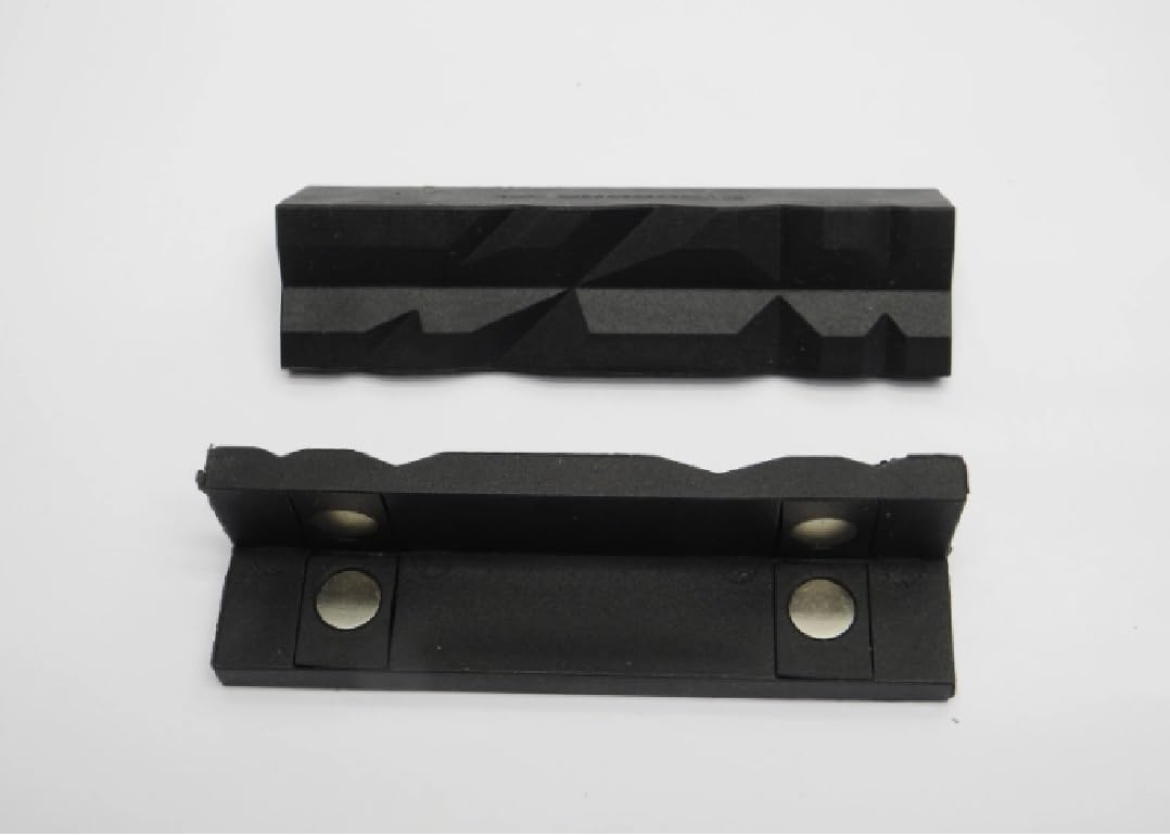 4" Vise Jaws Multipurpose Use on any Metal Vise, Magnetic Reversible Pads NEW