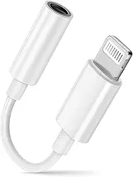 Cabo Adaptador P2 Estéreo Reforçado 3.5mm para Fones de Ouvido Compatível com iPhone iPad Celulares Tablets iOS 7 A 15 Alta Fidelidade Conector Durável e Portátil Áudio Premium