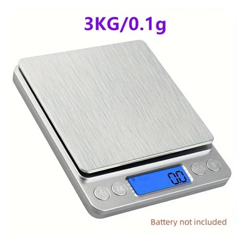 Báscula electrónica con display LCD 3 kg miniatura 4