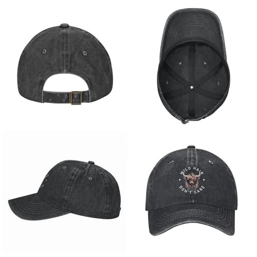 Gorra para mujer hombre Just A Girl Highland Cow miniatura 6