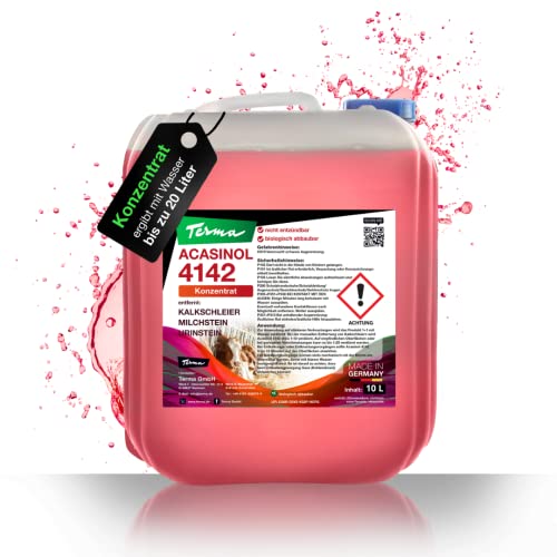 Terma 10L saurer Reiniger Acasinol 4142 Melkmaschinen Reiniger Made in Germany Melkstand Melkanlage Melkanlagenteile Milchwirtschaft Milchbauer Agrar Reinigung und Desinfektion Milchstein Terma 10L saurer Reiniger Acasinol 4142 Melkmaschinen Reiniger Made in Germany Melkstand Melkanlage Melkanlagenteile Milchwirtschaft Milchbauer Agrar Reinigung und Desinfektion Milchstein