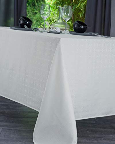 Nydel Nappe damassé Venezia (Sable, 160 x 250 cm) Cover