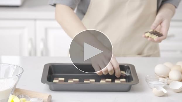 Amazon.co.jp: CHEFMADE バット スクエア ケーキ 焼型 ベイク