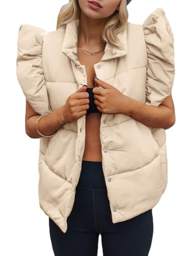 Chaleco acolchado mujer para paseos invernales y días de frío casual