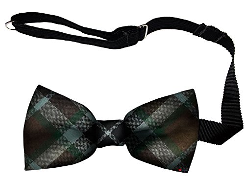 Noeud papillon pour homme laine douce tartan Écosse réglable