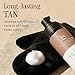 Self Tanner Tanning Mousse Kit - USA Made with Natural & Organic Ingredients, Self Tanner Mousse and Mitt, Tan Kit, Fake Tan Tanning Foam, Medium to Dark, Sunless Tanners Best Sellers