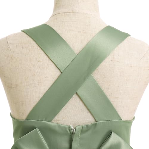 IBTOM CASTLE Toddlers Girl 3D Flower Feather Dress Embroidery Bridesmaid Birthday Dress Lace Tulle Party Dress Ball4