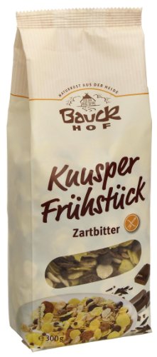 Bauckhof Knusper Frühstück, Zartbitter, 2 -er Pack (2x 300 g) - Bio