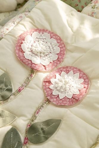 Housse de canapé en coton patchwork floral tapis modulaire antidérapant - 3
