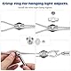 KDISHKRA 40M Edelstahl Drahtseil Set 2mm - 80pcs mit Seilspanner – Stahlseil Spannsystem für Lichterketten, Rankhilfe, Sonnensegel, Vorhang, Zaun, Wäscheleine, Garten & Balkon Befestigung