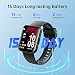 Smartwatch, Reloj Inteligente con Pulsómetro, Cronómetros, Calorías, Monitor de Sueño, Podómetro Pulsera...