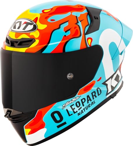 Casque KYT TT-Revo Leopard Replica Aragon, idéal pour vos virées sportives
