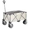 Garden Trolley Draagbaar Reiskarretje, Het Karretje Van De Huistuin, Afneembare En Wasbare Oxford-stof, 120 Kg…