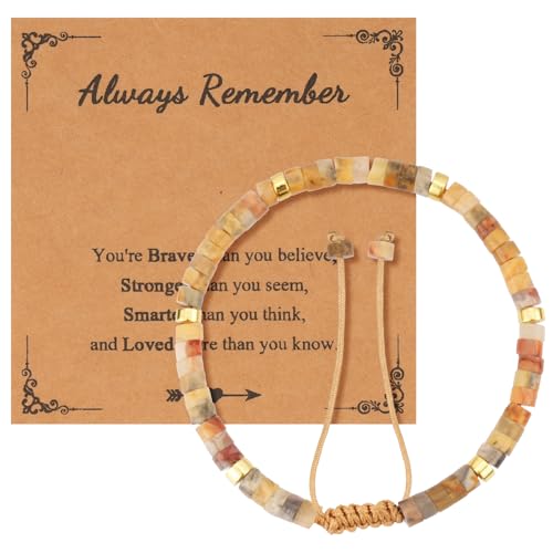 LumaBria Crazy Agate Bracelet for Women - Handmade Elastic Cord Jewelry with Eco-Friendly Gold Plated Natural Stone Accents - Unique Bohemian Gift for Best Friends Sisters - Vibrant Multicolor Earthy