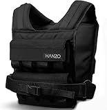 Top 10 Best Weight Vest for Calisthenics to Boost Workouts 6 HANZO Weighted Vest for Men & Women 25lbs | 35lbs | 45lbs | 65lbs | Weight Vest With Removable Iron Weights, Adjustable Heavy Duty Weighted Workout Vest for Calisthenics & Fitness Training