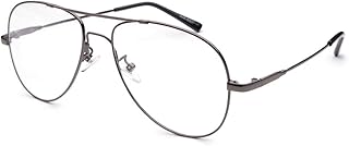 Metal Oversize Bifocal Reading Glasses + 2.50 Strength Unisex Frame Readers Eyewear
