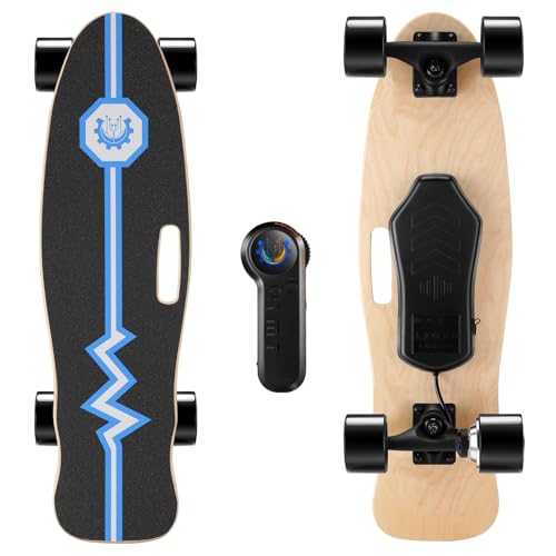 Skateboard Elettrico,82cm Longboard Elettrico con...