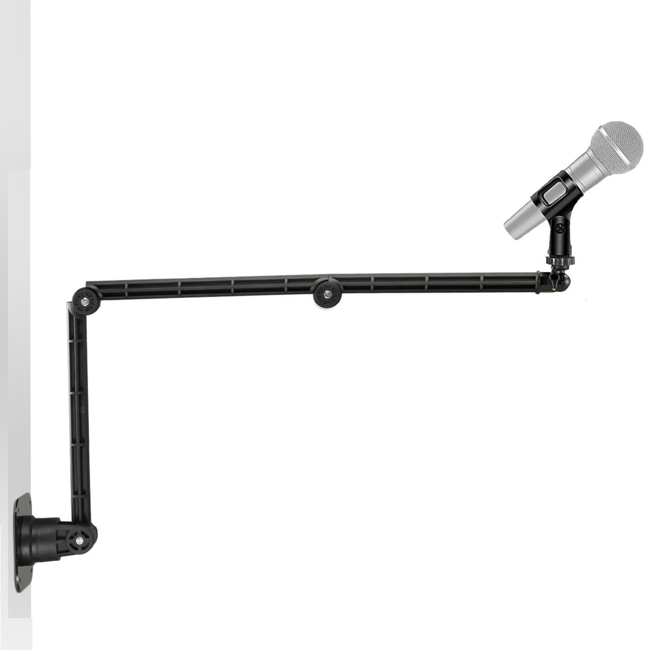 Ceiling and Wall Mount Microphone Holder compatible with Shure MV7,Blue Yeti,Razer,HyperX,Rode,Razer,XLR,USB Microphones - Image 3