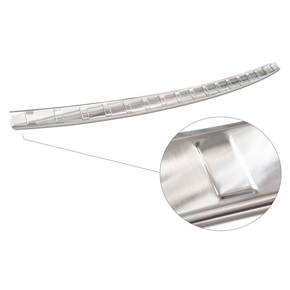 Protection Seuil Coffre Inox Pour Hyundai Bayon 2021- - Évite Les Rayures - Montage Facile - 13