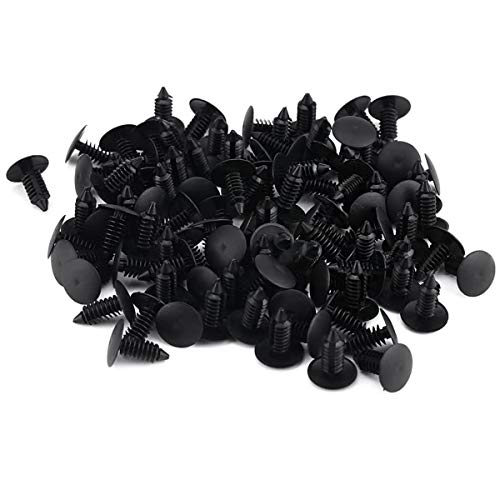 Ants Part 100 Pcs Auto Car Fender & Bumper Shield Fastener Clips For Gm #1605396, 1595864; Chrysler 6030441; Ford 388577S, W705589-S300 #TOP4