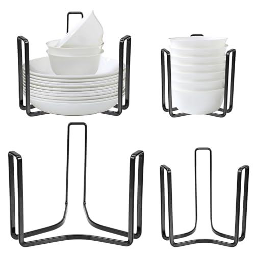 4PCS Metal Bowl Plate Holder
