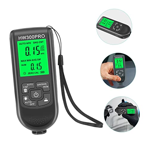 Medidor digital de espesor de pintura para autos miniatura 4