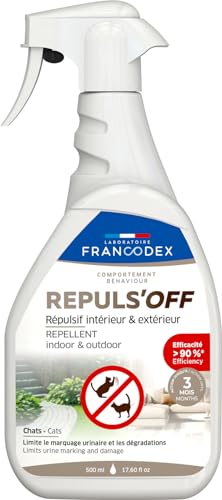 Francodex – Repulsoff Interieur & Exterior Gato 500 ml – Spray 500 ml