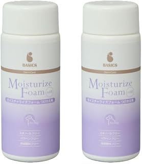 BASICS Dermcare モイスチャライズフォーム つけかえ用 犬用 150g x2個 スキンケア