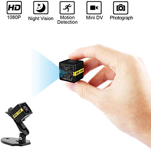 Mini Spy Camera Hidden Camera PANNOVO Security Camera Full HD 1080p Portable Small