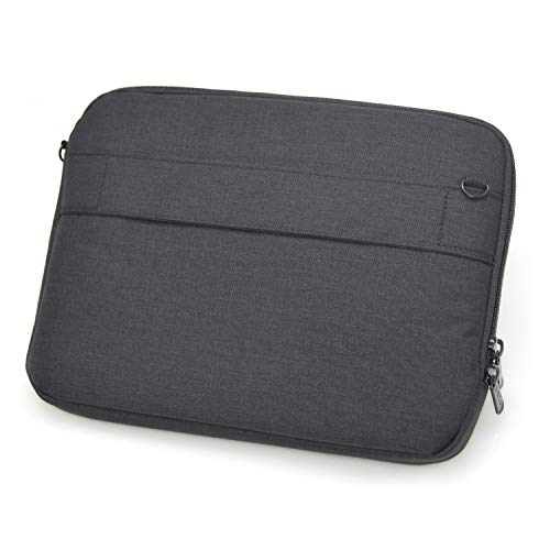 Patu Portable 9 - 11 Inch Tablet Sleeve Case, Accessories Organizer, Document Pocket, Protective Cover Bag for Apple iPad Air / Pro 11 10.5 10.1 9.7 Gen 2 3 4 Android Galaxy Tab, Black