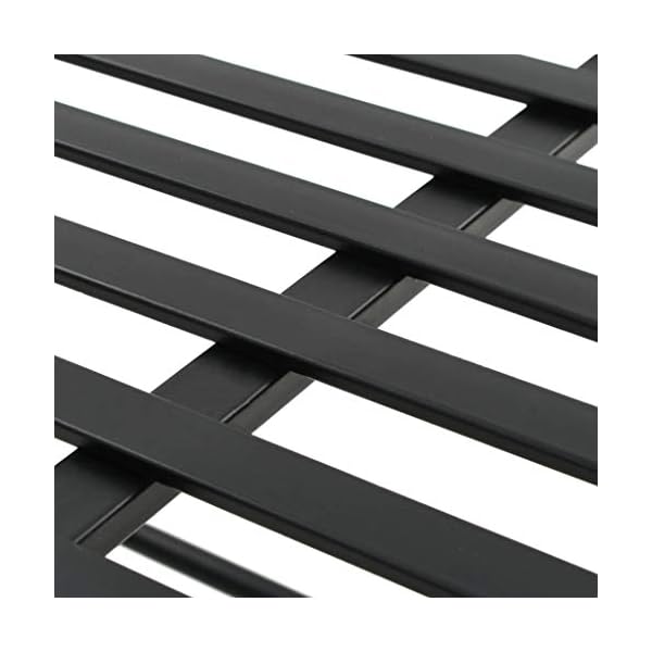Bench Vintage Style Metal 83x42x55 cm Black - Image 7
