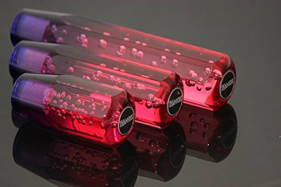 Amazon | クリスタルシフトノブ 泡 ショート グラデーション