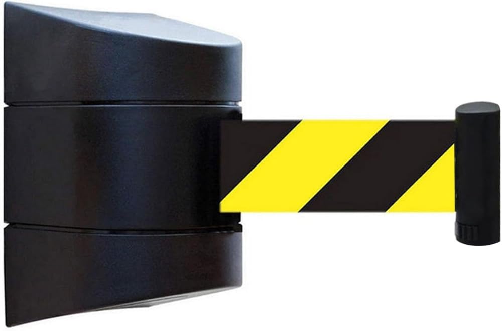 Stanchion Belt 2/3/5/10M magnetyczny chowany pas bezpieczeństwa naścienny z akcesoriami używanymi na lotniskach imprezowych i zatłoczonych przestrzeniach - długość