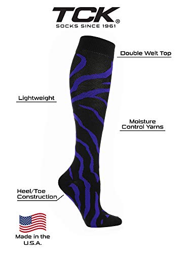 Image of TCK Sports Krazisox Zebra Stripe Socks
