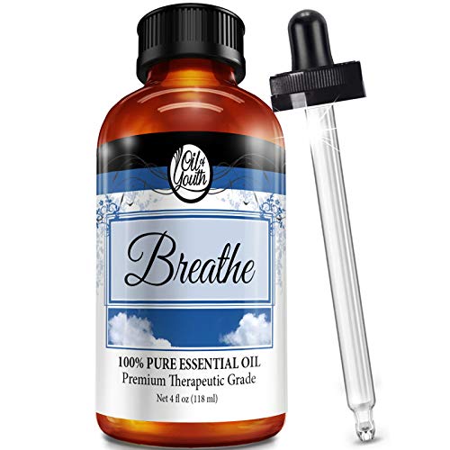 4oz Bulk Breathe Blend Essential Oil  Therapeutic Grade  Pure & Natural Breathe Blend Oil