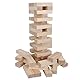 TUAHOO Riesenwackelturm Spiel Holz Stapelturm Builds Von 0.6m - 1,5m Groß Tumble Tower Spiele Jumbo Toppling Blocks Spielzeug Für Kinder Erwachsene & Familie