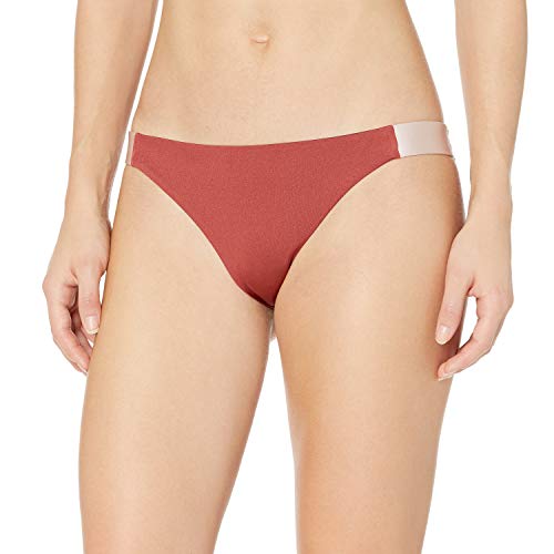 Body Glove Women's Surf Rider Bikini Bottom Swimsuit, Stamina Shiny Spice, Medium